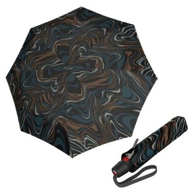 Knirps T.200 Medium Duomatic Tiger Blue elegantní plně automatický deštník