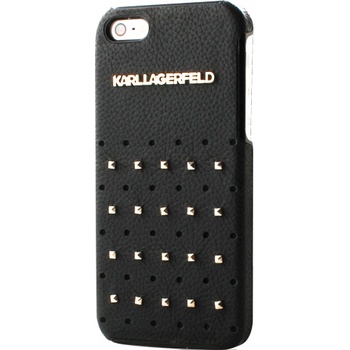 Pouzdro Karl Lagerfeld Trendy iPhone 5/5S SE s cvočky černé