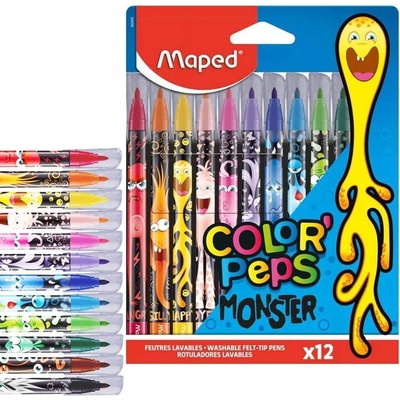 Maped Fixy Color´ Peps Monster 12 ks - Maped