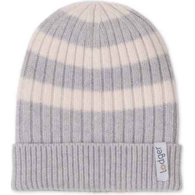 Lodger pletená merino čiapka Stripe Merino Storm