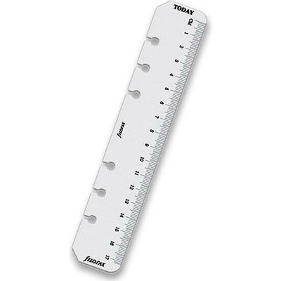 Filofax pravítko/záložka transparentní náplň osobních diářů