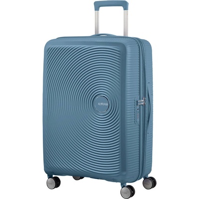 American Tourister Soundbox spinner 67 exp 32G-51002 Stone Blue 72 l