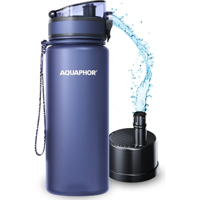 AQUAPHOR City 0,65 l tmavomodrá
