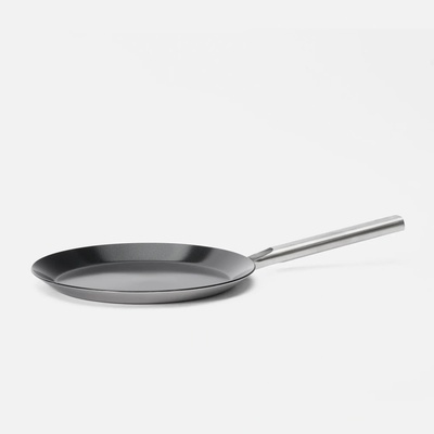 Palacinková panvica Lucca 4.0 Standard, ø 28 cm - Nepriľnavá nerezová beznitová panvica z viacvrstvovej nerezovej ocele s nepriľnavým keramickým povrchom bez pokrievky