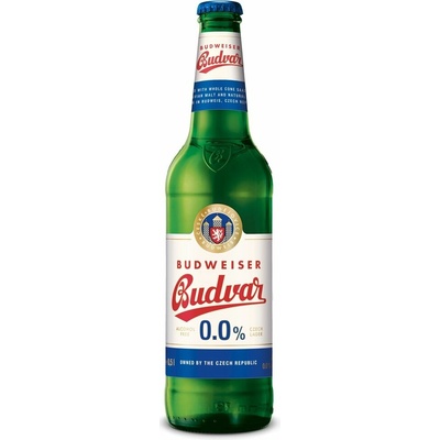 Budvar Nealkoholické 0,0% 0,5 l (sklo)