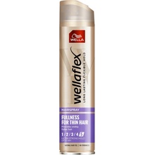 Wellaflex Fullness lak na vlasy ultra silné spevnenie pre jemné vlasy 250 ml