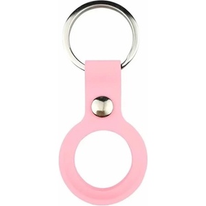 JC Силиконов ключодържател за Apple AirTag - JC AirTag Silicone Keyring (розов)