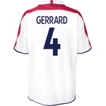 Score Draw Футболна фланелка Score Draw England Home Shirt 2004 - Gerrard 4