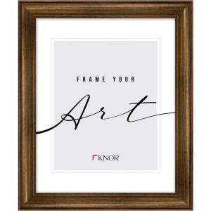knor Пластмасова рамка в меден цвят 24x30 cm (R24x30SL15,40,013/PLEXI)