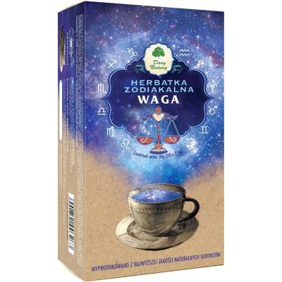 Dary Natury zodiakálny čaj VÁHY 20 x 2,5 g