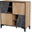 Cama meble Cama 4D библиотека OVO 90x38xH90 дъб/бетон (OVO 201303)