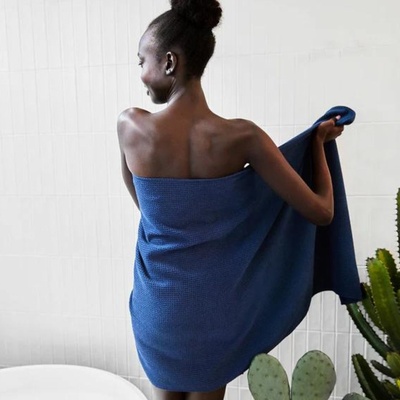 Dock&bay Dock & Bay: Бързосъхнеща кърпа за баня - Nautical Navy 180х90см (5060668834169)