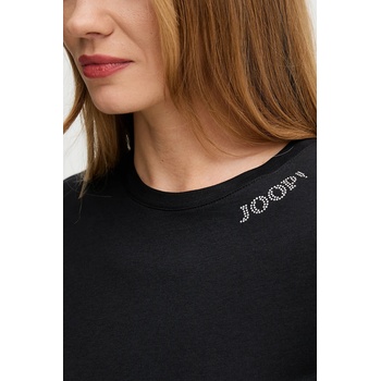 JOOP! Памучна тениска Joop! дамска в черно 30048474 (30048474)