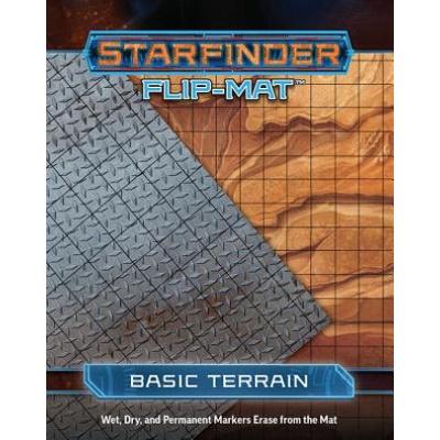 Starfinder Flip-Mat: Basic Terrain Staff PaizoGame