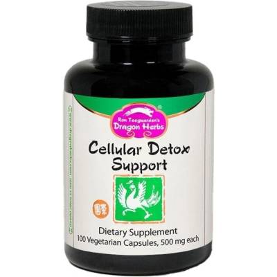 Dragon Herbs Cellular Detox Support, 100 капсули, Dragon Herbs (004048 (404) DH)
