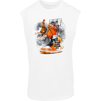 Mister Tee Тениска Vintage Ballin Sleeveless Tee white XXLUB-MT3456-00220 - Тъмносив, размер L