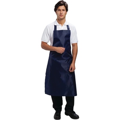 Whites Chefs Clothing voděodolná náprsní zástěra Tmavě modrá