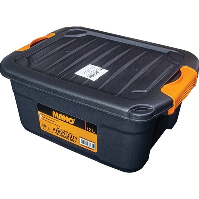 RTR PREMIUM Кутия с капак Premium - 46627, 12 l, черна (46627)