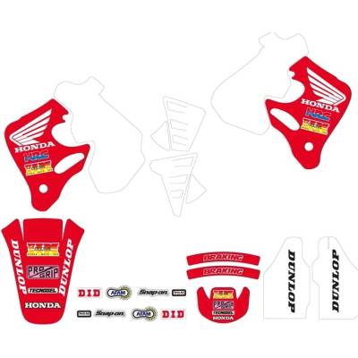 TECNOSEL Kompletní sada Team Honda 1992 81V02