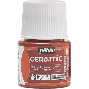Pébéo Ceramic Боя за керамика Light Scale Brown 45 ml 1 бр (025-017)
