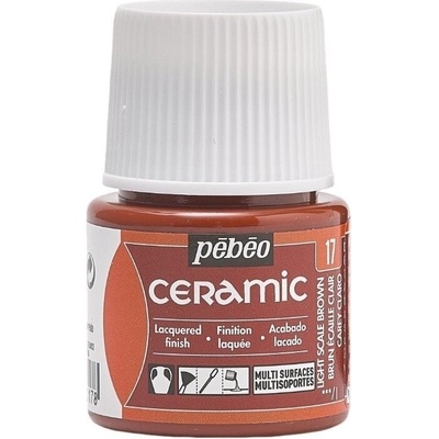 Pébéo Ceramic Боя за керамика Light Scale Brown 45 ml 1 бр (025-017)