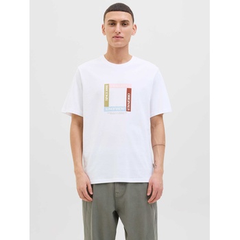 JACK & JONES Тениска jortavira branding tee ss crew neck