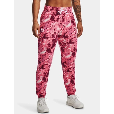 Under Armour Rival Terry Print Jogger-PNK
