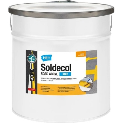 Het Soldecol Road Acryl M 10L žlutá