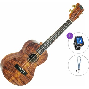 Mahalo MA3KA Artist Elite Series Basic SET Photo Flame Koa Тенор укулеле (MA3KA-BASIC-SET)