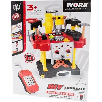 EuroBaby dílna s nářadím v kufříku 56 ks