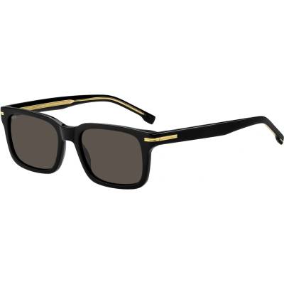 HUGO BOSS Слънчеви очила Boss Men's Rectangle Sunglasses - Black