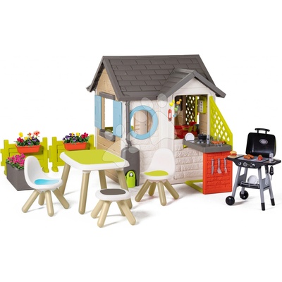Smoby Domček pre záhradníka Garden House výnimočne rozšíriteľný a grilovačka v reštaurácii od 24 m
