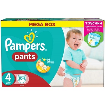 Pampers Pants 4 104 ks