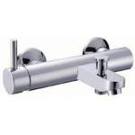 Inter Ceramic Стенен смесител за вана и душ ICL 6005403 "ЕСКАДА", месинг, хром, 19.7x25.7см (6005403)
