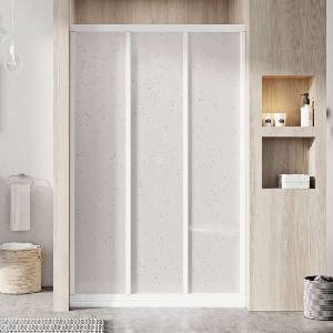 RAVAK Supernova - Врата за душ, ASDP3-110, от три части, 107-111 cm, бяло/Pearl 00VD01R211 (00VD01R211)