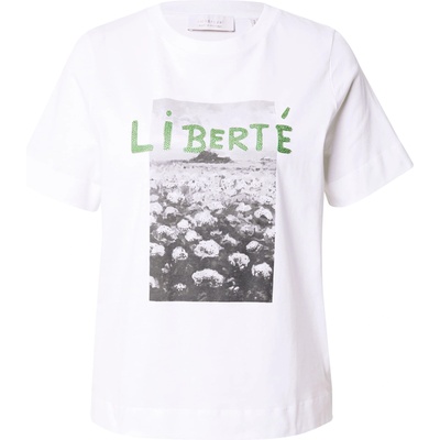 Rich & Royal Тениска 'Liberté' бяло, размер S