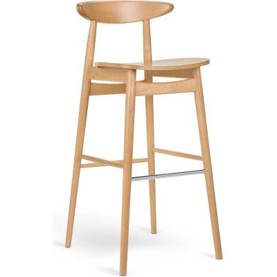 Paged Yesterday H-4100 Seat Wood Back Wood buk morený / dyha