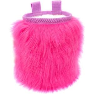 Crafty Climbing Торбичка за магнезий Crafty climbing Furry Chalk Bag - Pink - размер One Size (335-0454-0311)