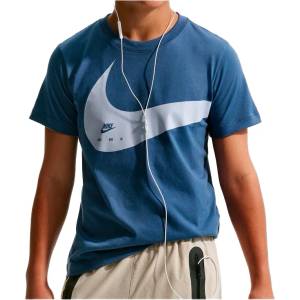 Nike Детска тениска Nike Kid's NSW Tee Club Energy T-shirt - Mystic Navy (704-6163-0212)