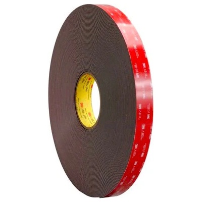 3M 4919F VHB obojstranná silne lepiaca akrylová páska 0,6 mm x 12 mm x 33 m čierna