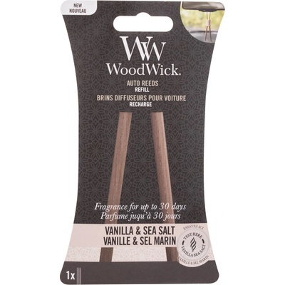 Woodwick Vanilla & Sea Salt - náhradní tyčinky