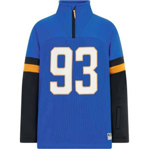 Protest Детски поларен пуловер Protest Kid's PRTRuben Jr 1/4 Zip Active Top Fleece jumper - Vibrant Blue - размер 176 (EU) (704-5500-0117)