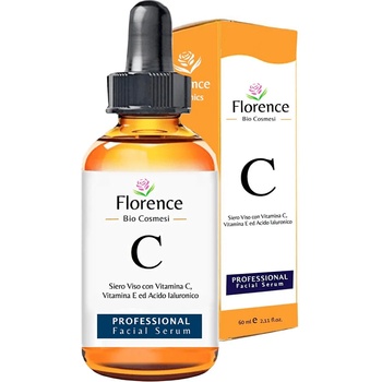 Florence Organics Био Дневен Серум с Витамин C и Хиалуронова киселина Florence Organics 30 мл