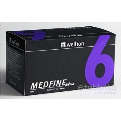 Wellion MEDFINE plus Penneedles 6 mm 100 ks