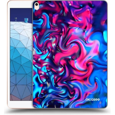 Picasee silikónový prehľadný obal Apple iPad Air 10.5 2019 3.generace Redlight