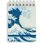 Flame Tree Publishing Katsushika Hokusai: The Great Wave (Spiral Bound Pocket Notebook) | FLAME TREE