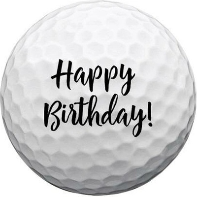 Callaway Supersoft Happy Birthday biele 3 x 3 ks