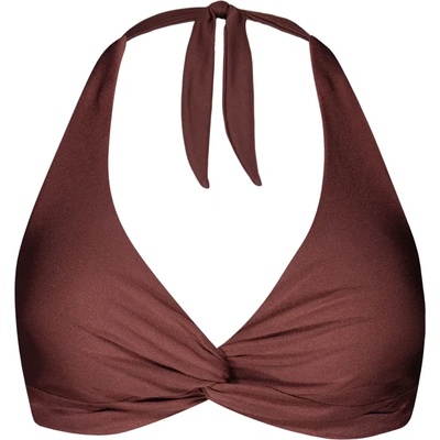 Barts Дамско бикини горнище Barts Women's Isla Cross Halter Bikini top - Maroon - размер 42 (EU) (150-4098-0714)