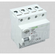 Tracon 4P 25A 30mA 6kA EVOG4P2503