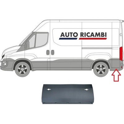 Ochranná lišta Iveco Daily od 2014 levá/pravá, za zadní kolo 5801565760